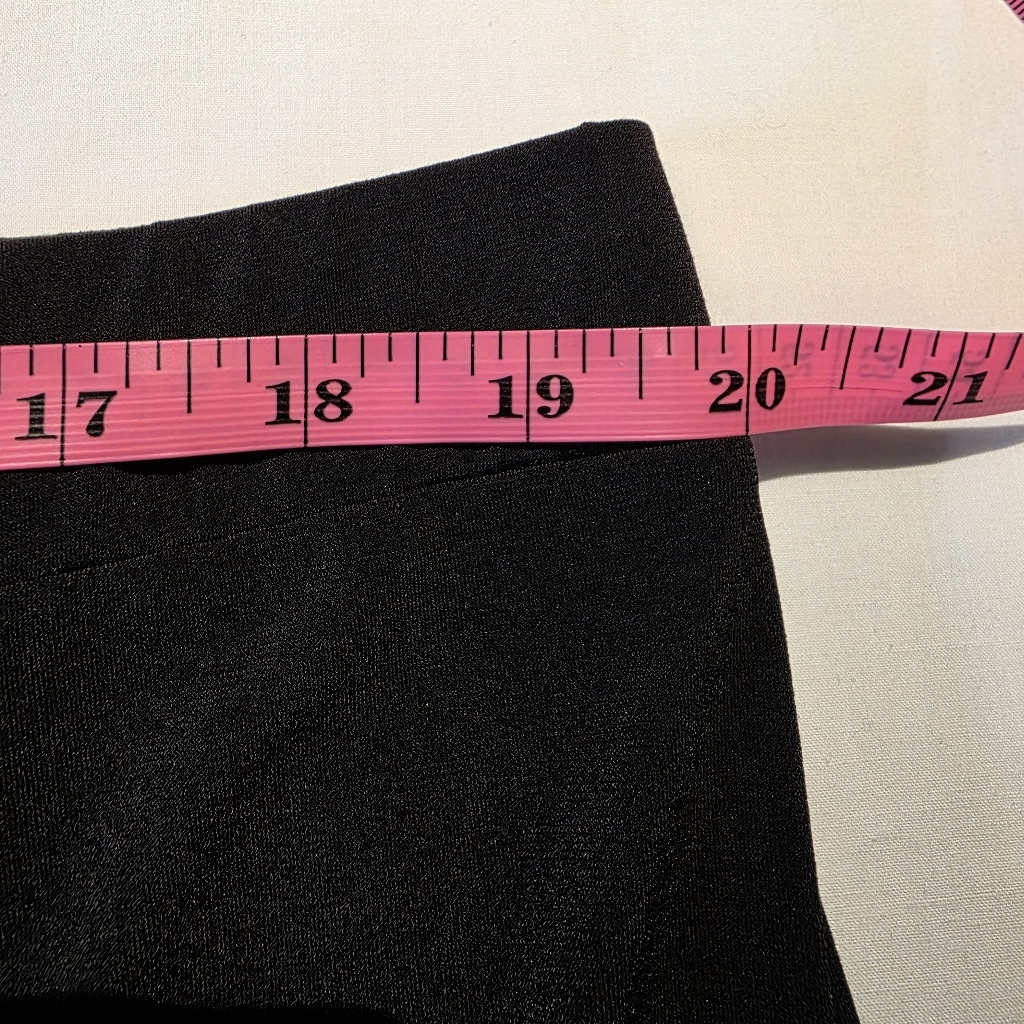 Susan Graver Women Liquid Knit Full Length Pull On Wide Leg Trousers Size Xl Euc — image 6 of 8